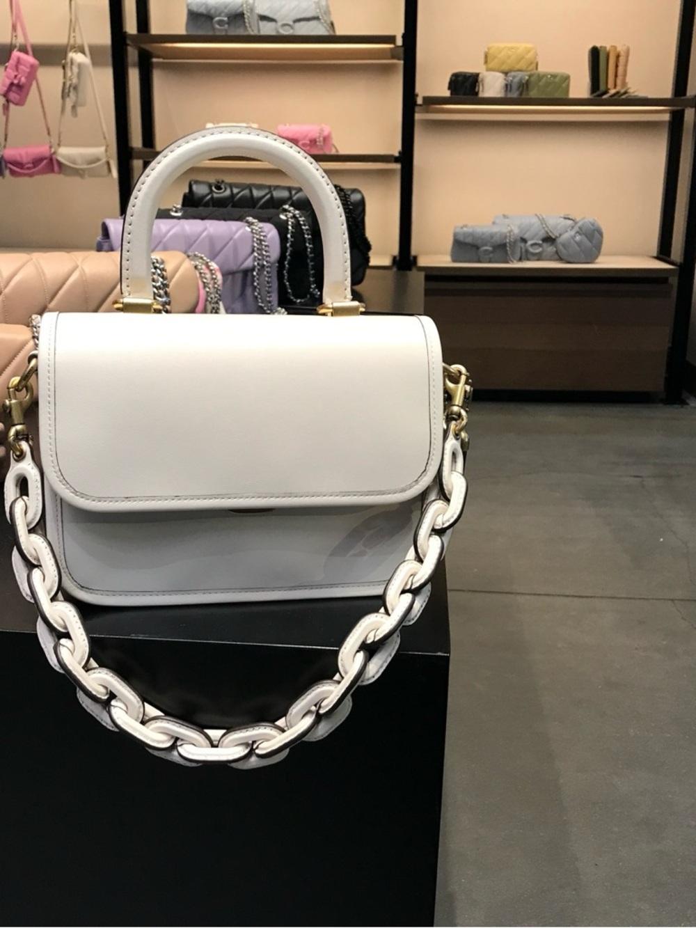 Ivory Coach Rogue Top Handle - Picture 3 of 11